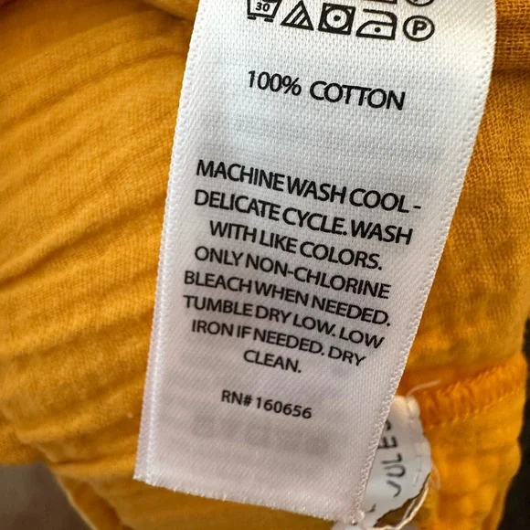 Sincerely Jules Mustard Yellow Pants - Picture 5 of 8